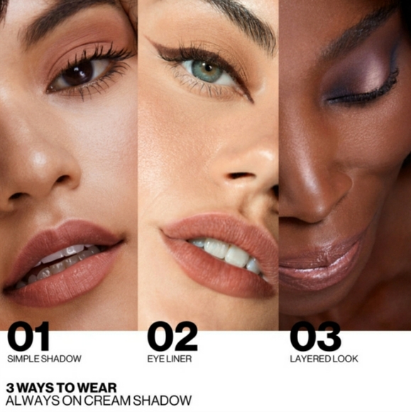 SMASHBOX ALWAYS ON CREAM 24-HOUR MATTE EYESHADOW INFUSED WITH PRIMER. - Picture 4 of 7